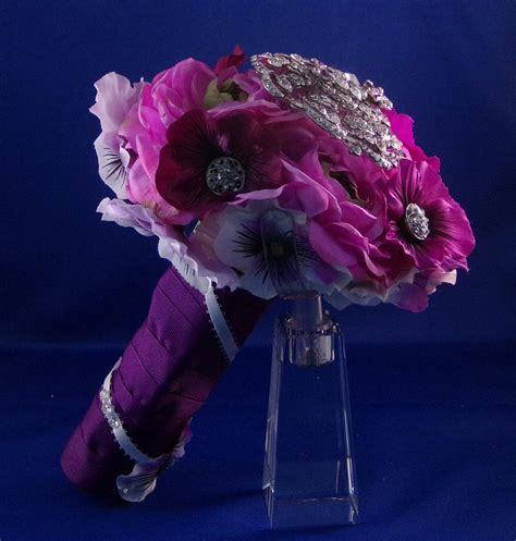 Bouquets - Brides - Purple Pansy Brilliance – A Garden of Dreams ...