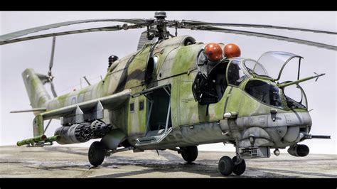 Armor Trumpeter 1/35 05103 Mil Mi-24V Hind-E Helicopter Toys & Hobbies ...