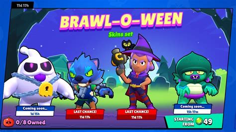 Brawl Stars - Brawl-O-Ween 2021 New Halloween Skins - YouTube