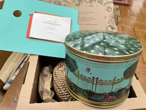 KING CHARLES III Coronation Musical Luxury Biscuit Tin Fortnum & Mason. Wrapped. $52.11 - PicClick