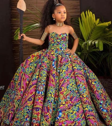 African Girl Clothingafrican Princess Dress Long African - Etsy