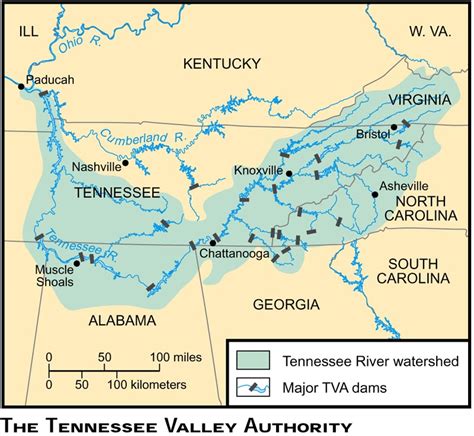 Formation of the TVA - Tennessee Valley Authority