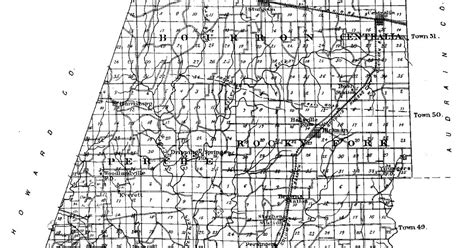 Boone County Historical Society'sOnline Archives: 1875 Map of Boone County: Showing Communities ...