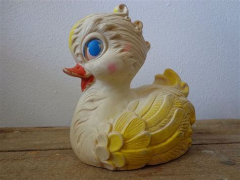 Vintage Rubber Duck 1958 Edward Mobley Co.still Squeaks | Etsy | Jouet ...