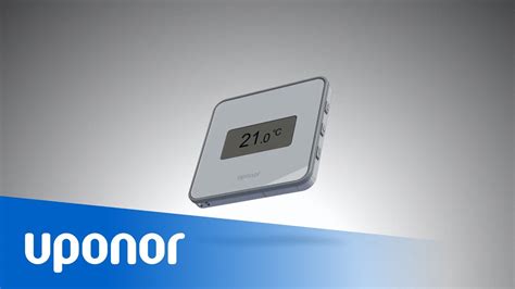 Uponor Underfloor Heating Thermostat - Carpet Vidalondon