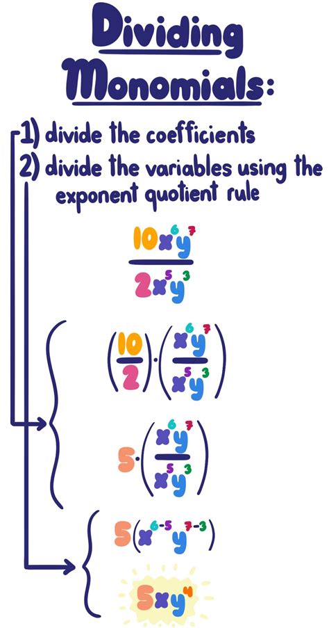 Dividing Monomials - Process & Examples - Expii