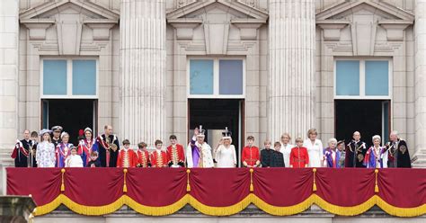 Who's who on Balcony for King Charles' Coronation