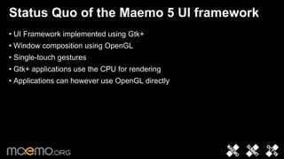 Maemo 6 UI Framework | PPT