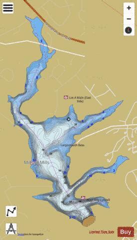 Marsh Creek Lake Fishing Map | Nautical Charts App