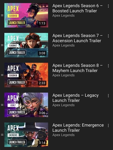 Best Apex Launch Trailer? : r/apexlegends