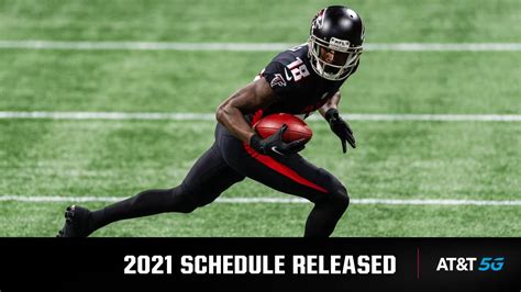 2021 Atlanta Falcons schedule released