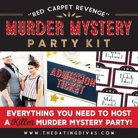 Murder Mystery Party Kit & Group Date - From The Dating Divas