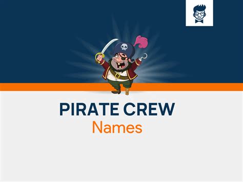 Pirate Crew Names: 600+ Catchy and Cool Names - BrandBoy