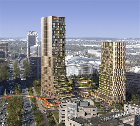 UNStudio wins competition to design a new mixed-use development in Düsseldorf