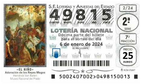 LOTERÍA DEL NIÑO 2023 - EM SEVILLA