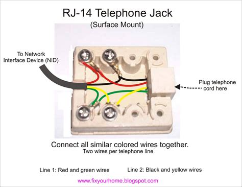 Phone Jack Wiring Colors