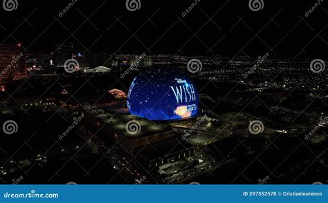 Sphere at Las Vegas in Nevada United States. Stock Footage - Video of nevada, states: 297552578