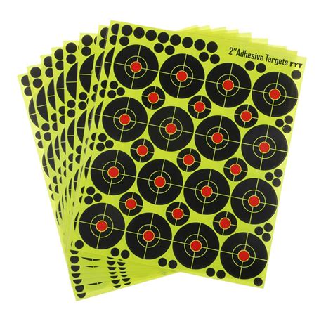 Buy walgreen Xample 5 Sheets 80 Splatter Target 2'' & 1'' Shoot Pistol ...