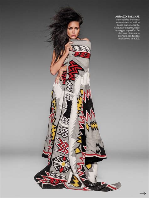 Adriana Lima - Vogue Magazine Mexico - July 2015 Issue