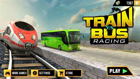 Bus Racing Games 2020 – Train Vs Bus Racing – Android Gameplay - YouTube