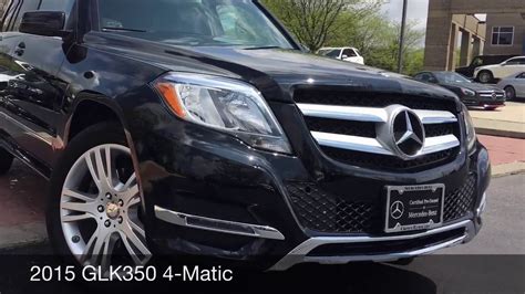 2015 Mercedes-Benz GLK 350 4-Matic black/black Certified Pre-Owned ...