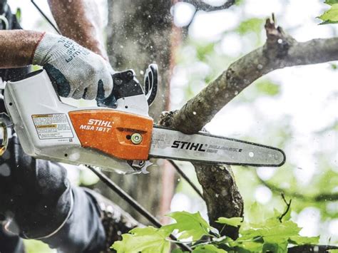 Cordless Stihl Top Handle Chainsaw MSA 161T - OPE Reviews