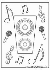 Music Coloring Pages For Kids Sketch Page sketch template