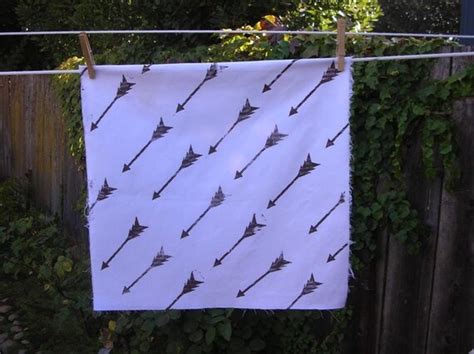 Arrow Print Fabric