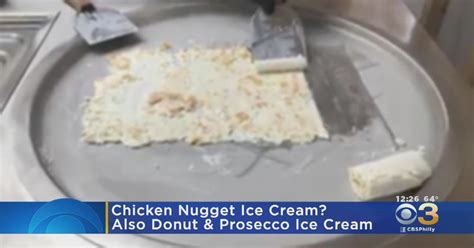 Irish Company Introduces Rolled Chicken Nugget Ice Cream - CBS Philadelphia