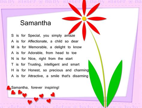 Acrostic Name Poems | Acrostic, Acrostic poem, Simple poems