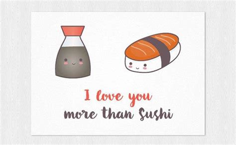 Pin on sushi valentines