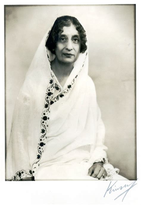 Rajkumari Amrit Kaur. Indian feminist, counselor of Gandhi.