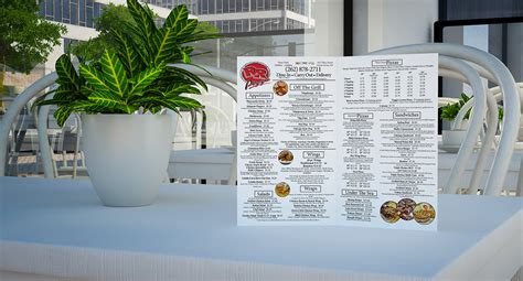 R&R Pizza Menu Design on Behance