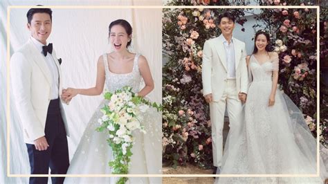 LOOK: Hyun Bin And Son Ye Jin's Official Wedding Photos Are Here