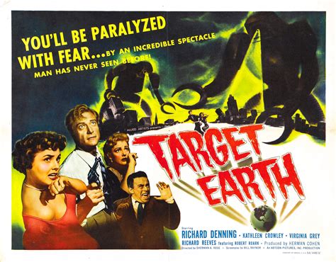 TARGET EARTH (1954) Reviews and overview