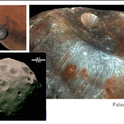 Phobos and Stickney Crater As viewed from the Mars Reconnaissance Orbiter | Download Scientific ...