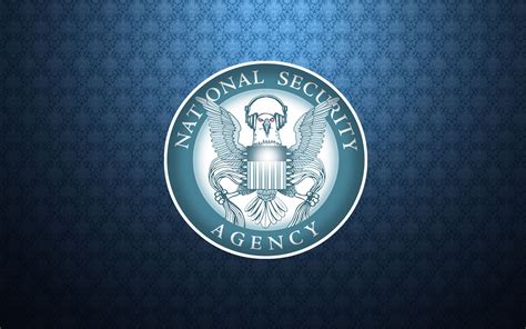 NSA Emblem HD Desktop Wallpaper