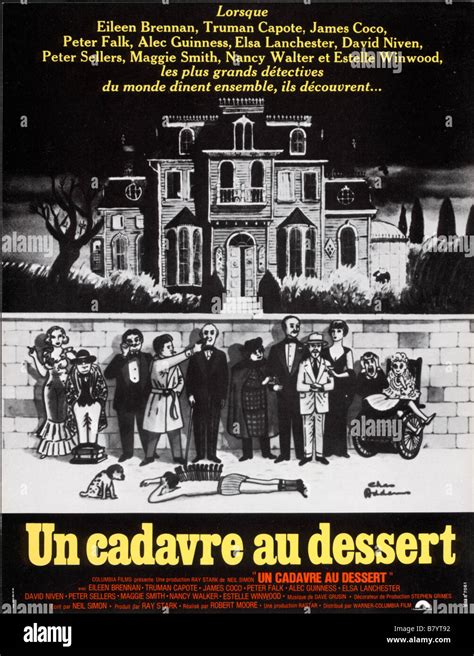 Murder by Death Year: 1976 USA Director: Robert Moore Movie poster (Fr Stock Photo - Alamy