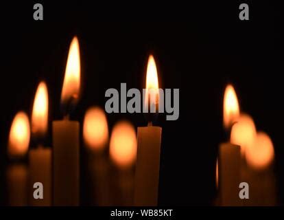 Candles for All Souls Day Stock Photo - Alamy