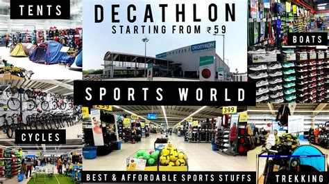 Decathlon Sports Chennai/Mogappair/Sports World/Starting from 59/Artistry Mariyam - YouTube