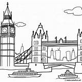 Coloring Page Of The City London Download Or Print For Free sketch template