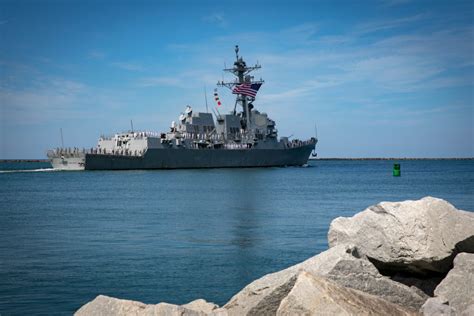 USS Delbert D. Black Under Way for First Deployment - Seapower