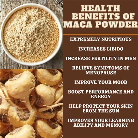 Health Benefits of Maca Powder | Psyspeaks | Maca powder benefits, Maca benefits, Maca