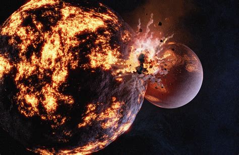 Planet destroyed in collision by mikdam68 on DeviantArt