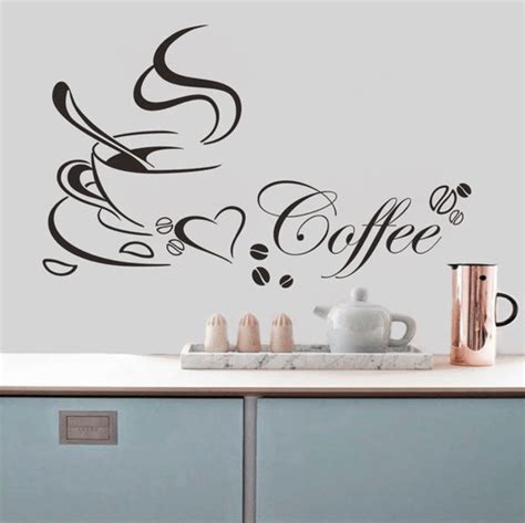 Coffee Wall Sticker – ClockCanvas