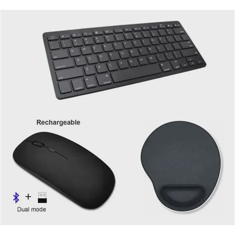 Teclado Bluetooth + Mouse Bluetooth Macbook Pro + Mouse Pad | Submarino