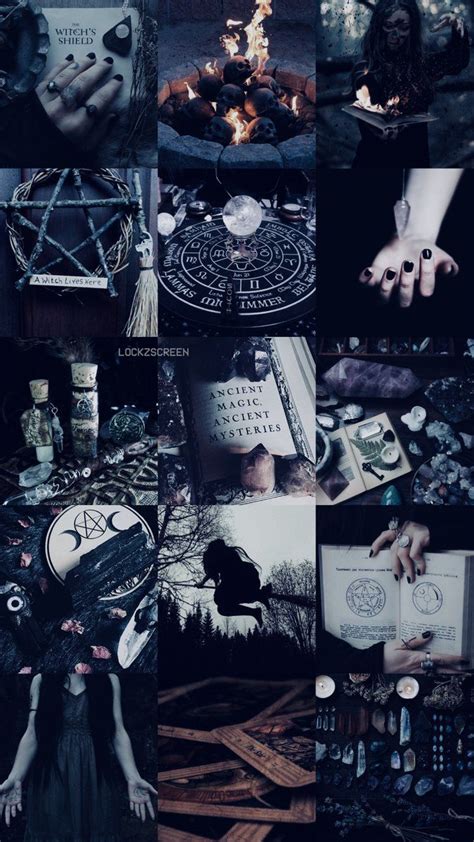 Dark Witch Aesthetic Wallpaper