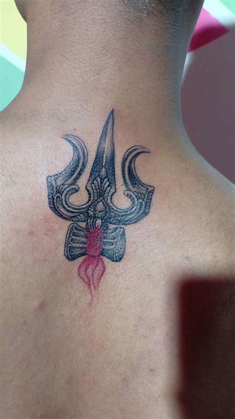 Trishul tattoo of lord Shiva. | Geometric tattoo, Tattoos, Trishul