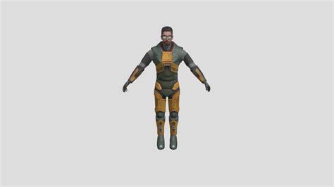 Half- Life 2 Survivor Gordon Freeman - Download Free 3D model by Octane ...