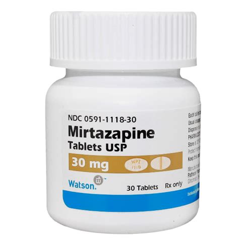 MIRTAZAPINE 30MG - RX Products